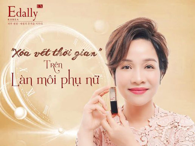 Son môi collagen Edally EX Hàn Quốc - Xóa vết thời gian trên làn môi phụ nữ